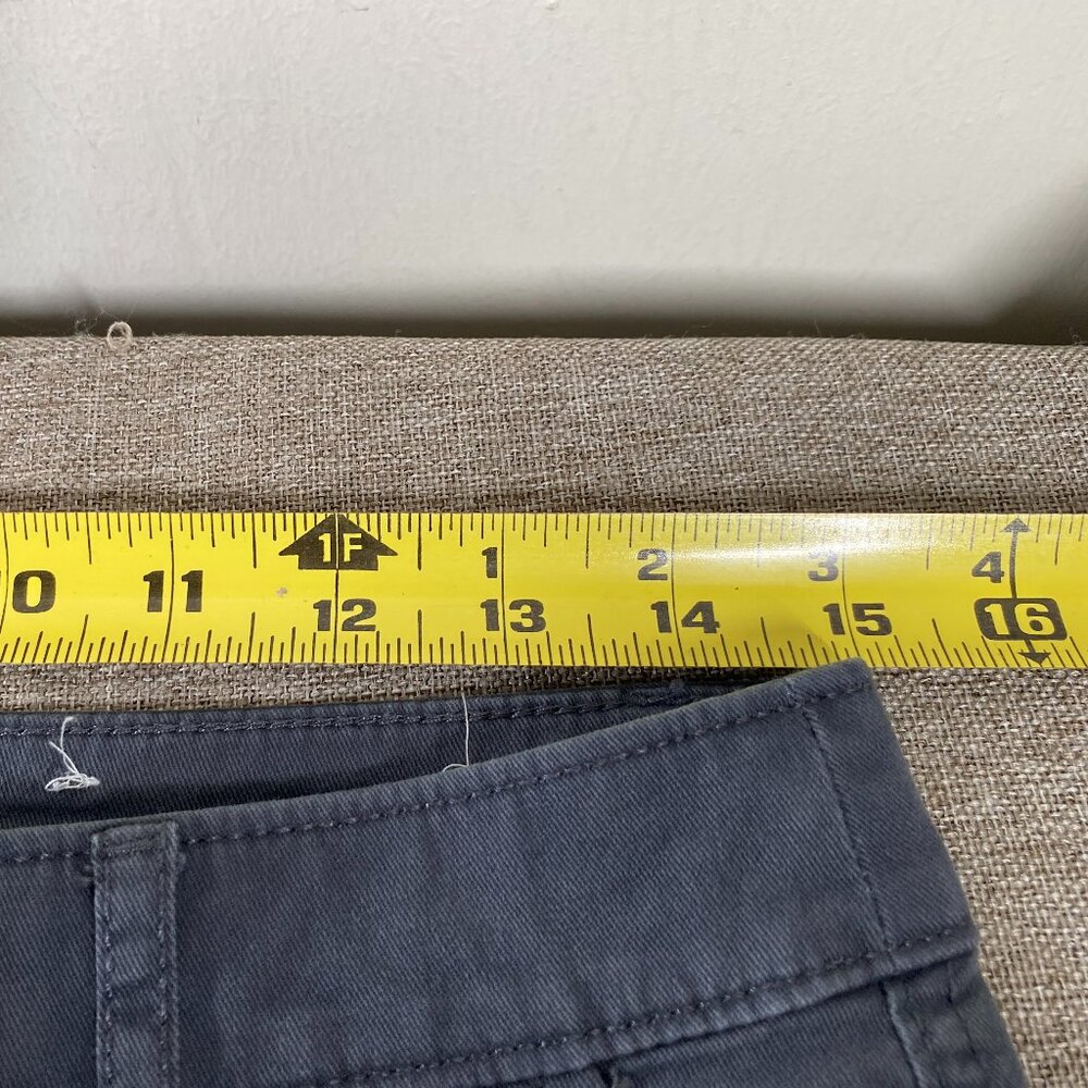 LOFT Monroe Wide Leg Chino Pants Women's 6 High Rise Gray Casual - Picture 10 of 14
